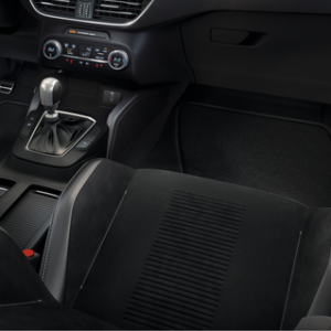 Predpražniki Premium iz velurja, sivi